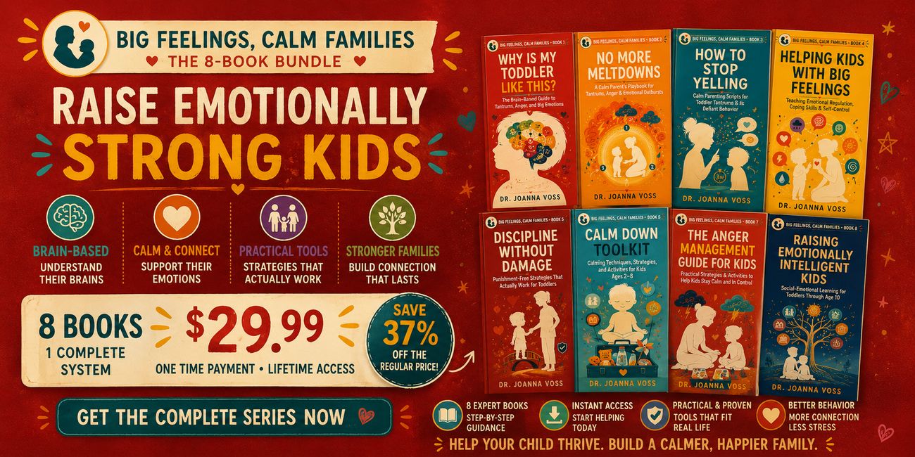 Big Feelings, Calm Families - the complete 8-book bundle by Dr. Joanna Voss