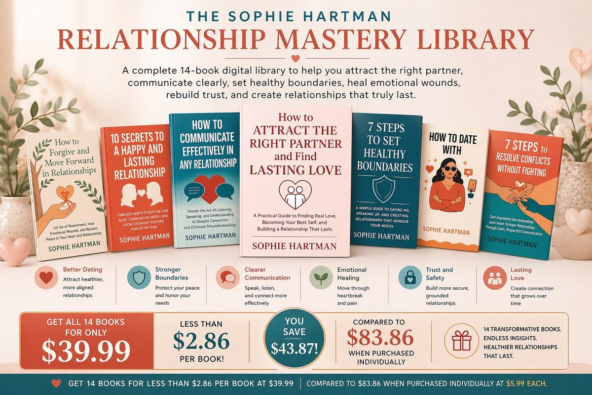The Sophie Hartman Relationship Mastery Library - all 14 books